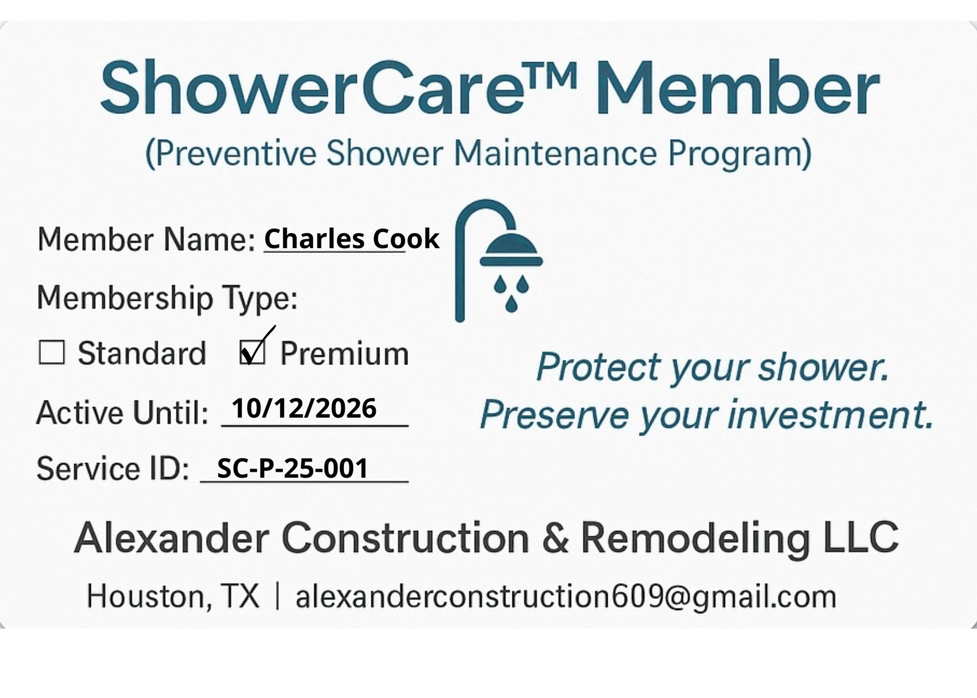 Charles Cook.. The Woodlands, TX